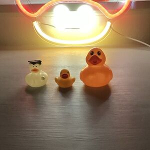 Set of Three Rubber Ducks